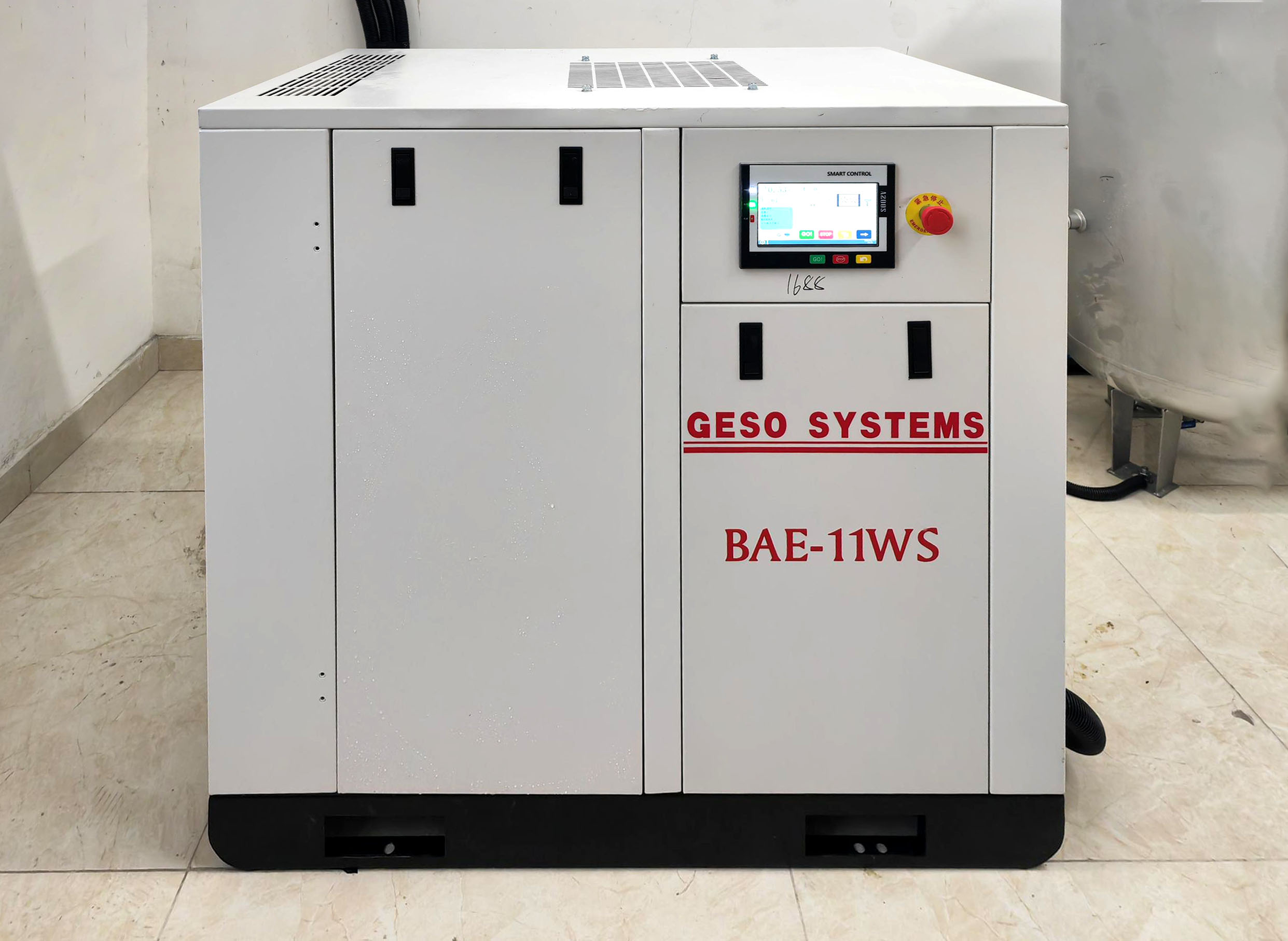 Comhbhrúiteoir aeir saor ó ola, trealamh fíor-riachtanach le haghaidh bithchógaisíochta